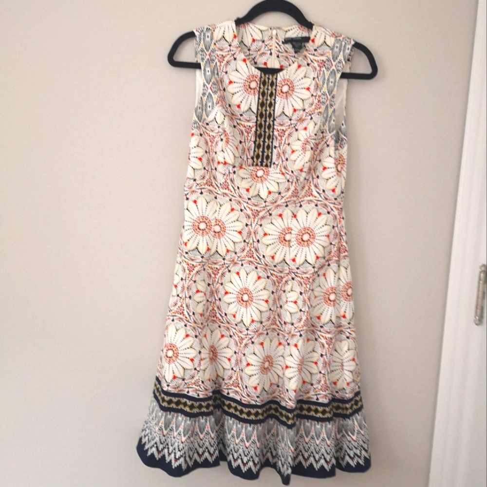 white and red foral sun dress - Picture 1 of 3